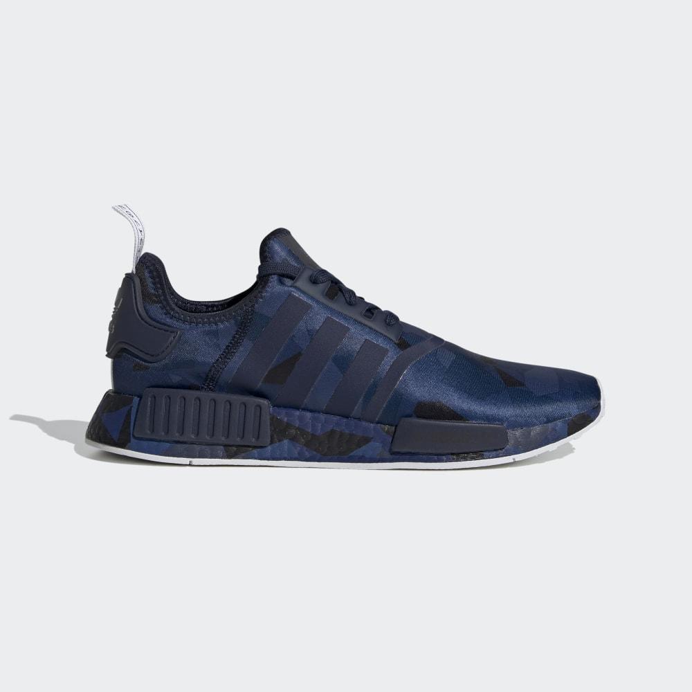 Adidas Men's NMD_R1 Originals Shoes Navy/White Ireland EF4264